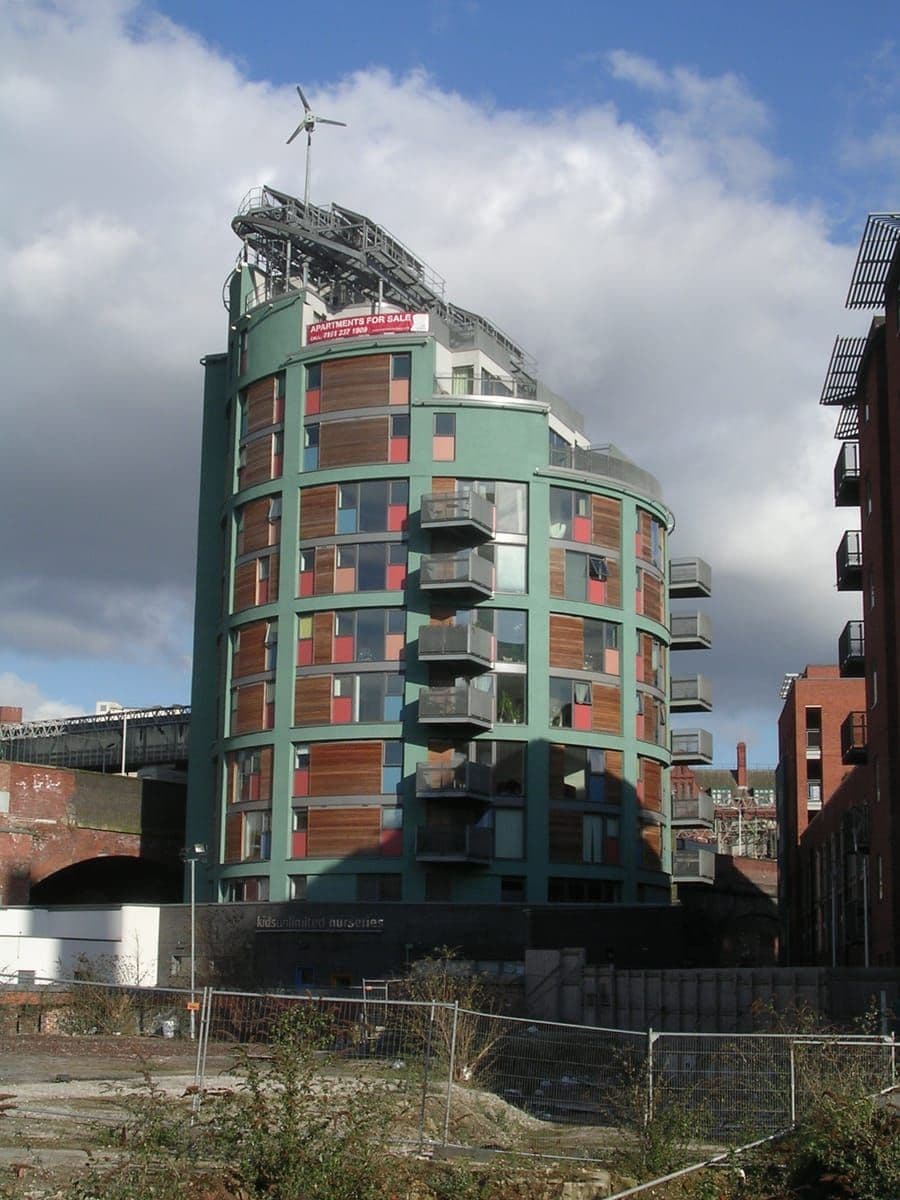 A green residential building